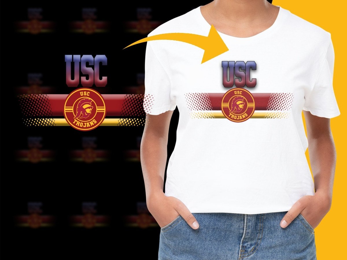 USC Trojans NCAA College PNG File - Teepew