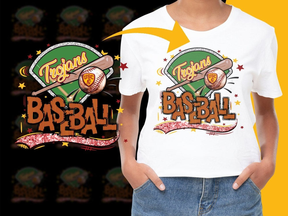 USC Trojans NCAA College PNG File - Teepew