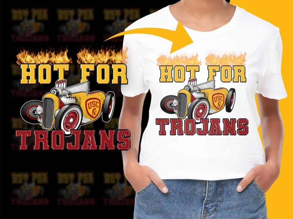 USC Trojans NCAA College PNG File - Teepew
