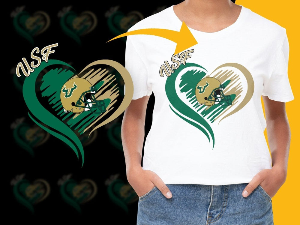 USF Bulls NCAA College PNG File - Teepew