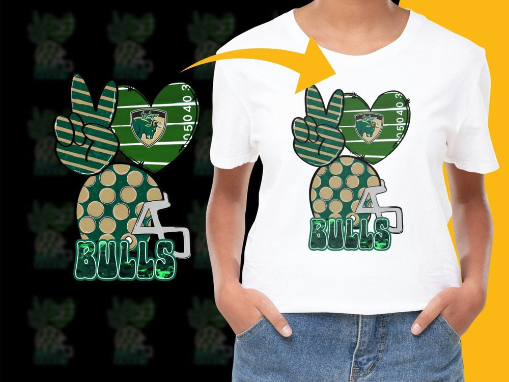 USF Bulls NCAA College PNG File - Teepew