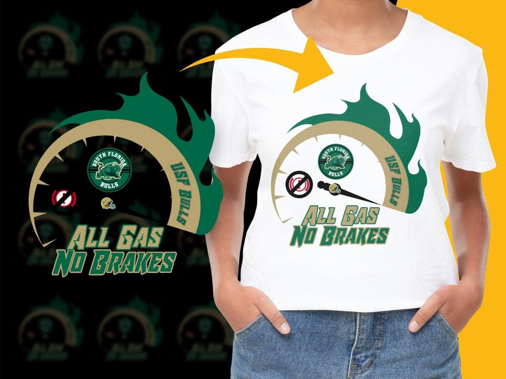USF Bulls NCAA College PNG File - Teepew