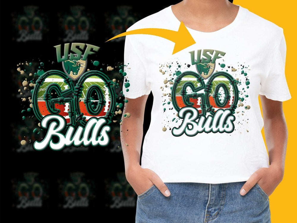 USF Bulls NCAA College PNG File - Teepew