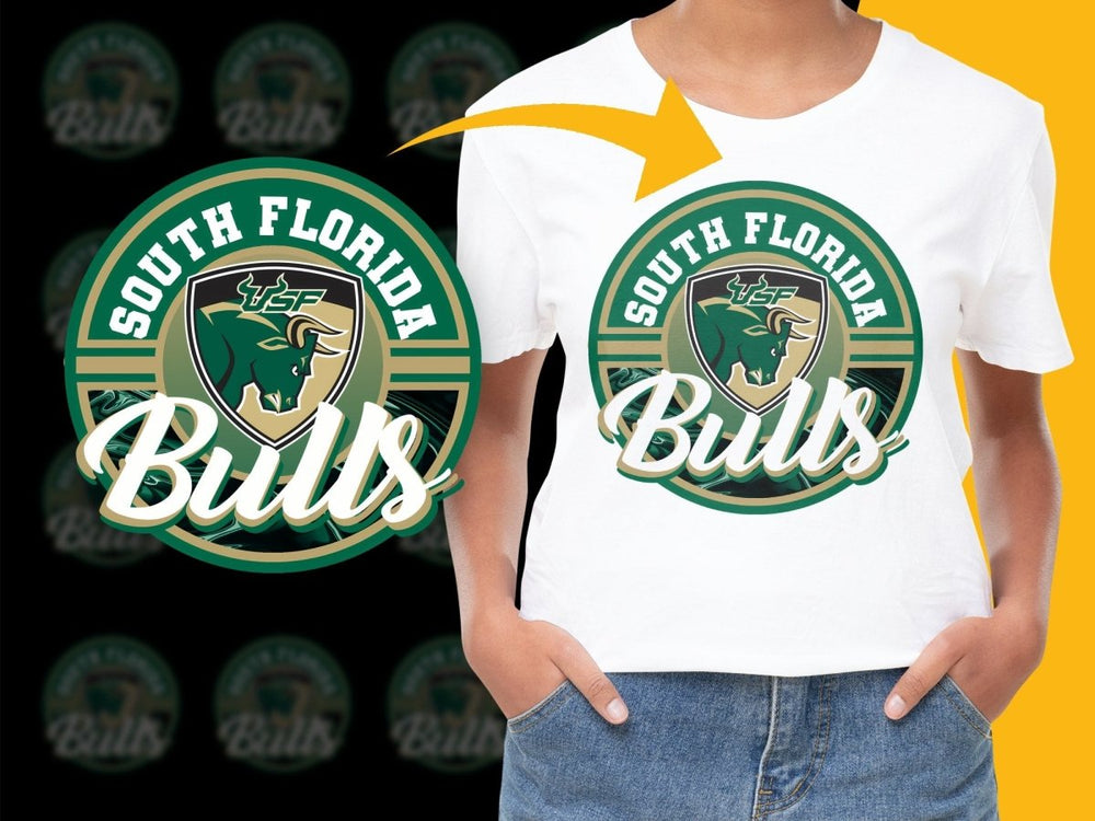USF Bulls NCAA College PNG File - Teepew