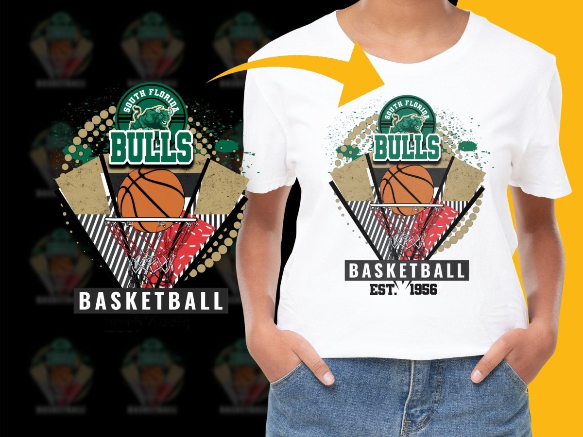 USF Bulls NCAA College PNG File - Teepew