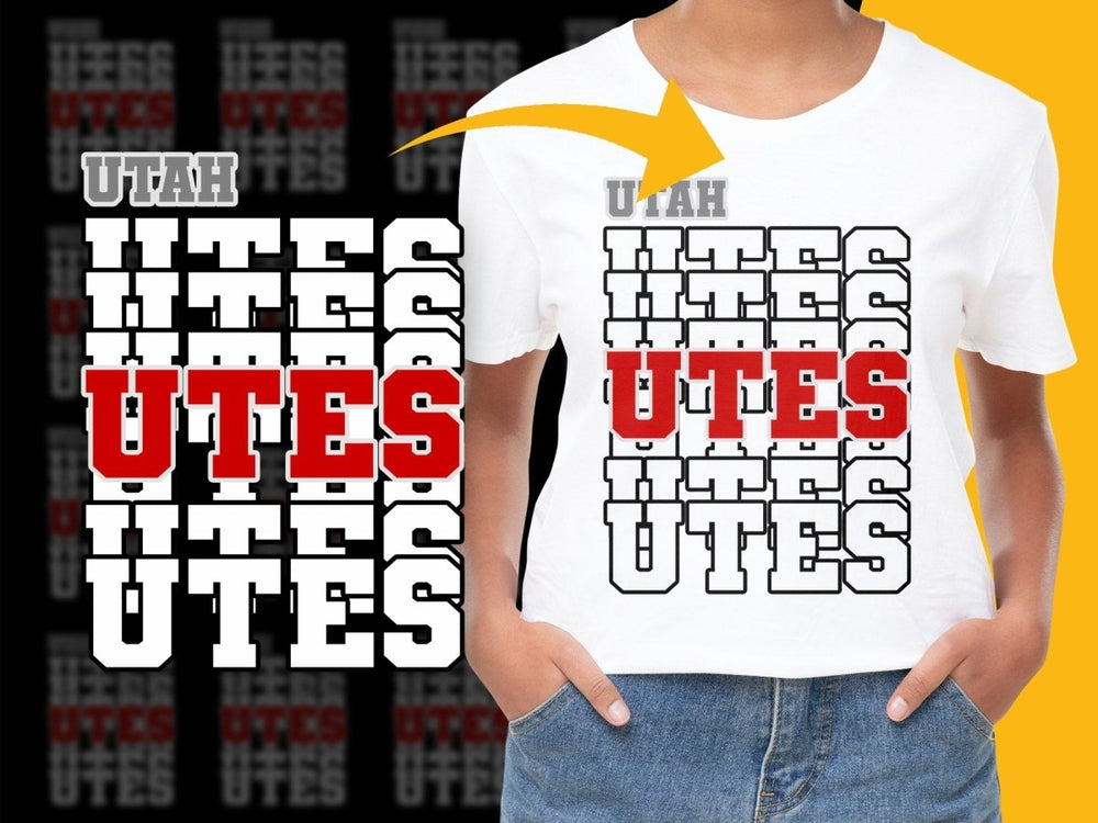 Utah Utes NCAA College PNG File - Teepew
