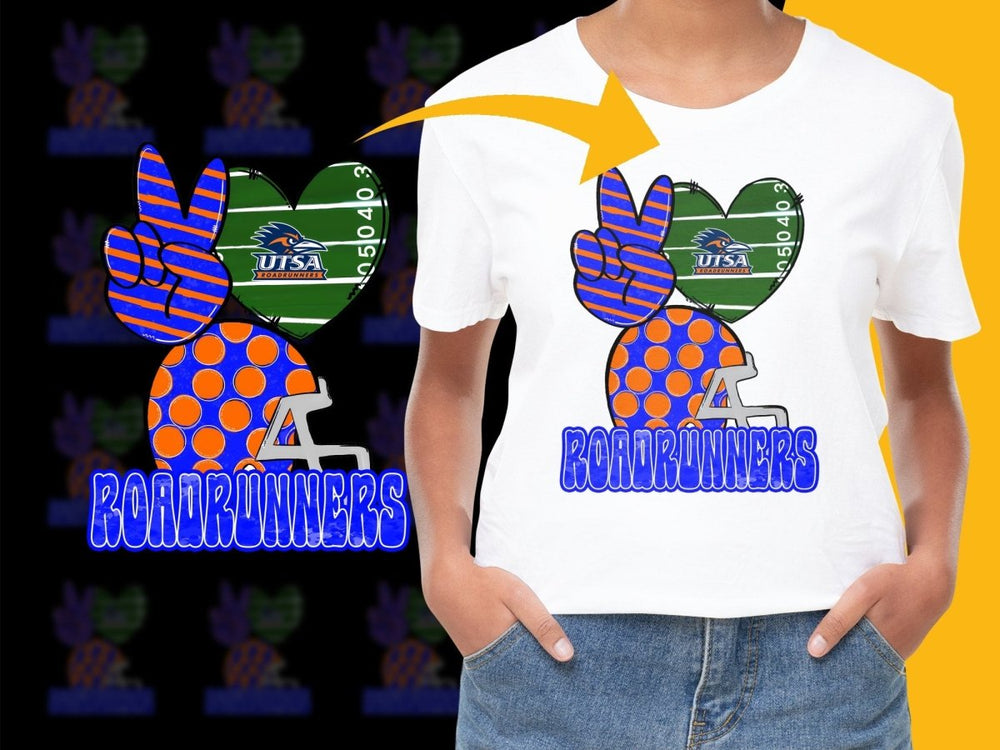 UTSA Roadrunners NCAA College PNG File - Teepew