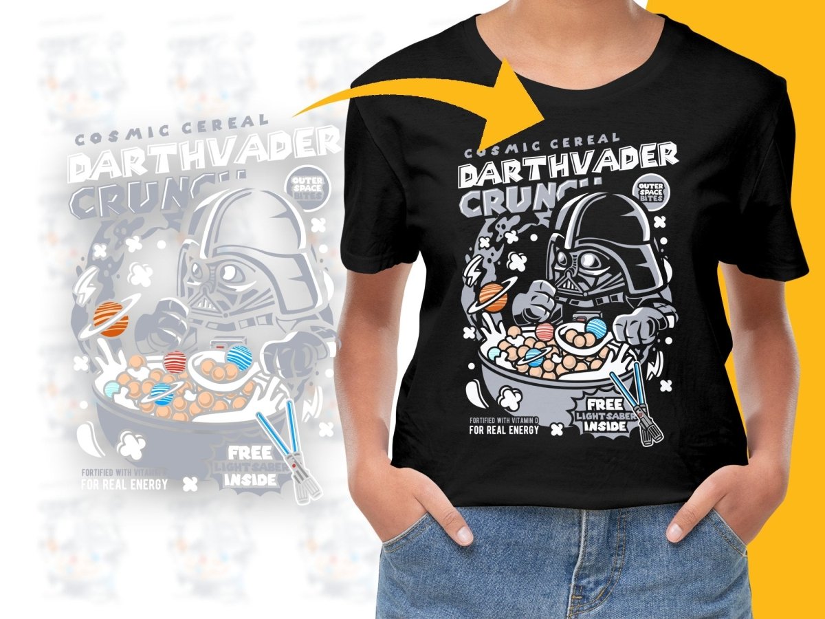 Vader Crunch Popculture PNG File - Teepew