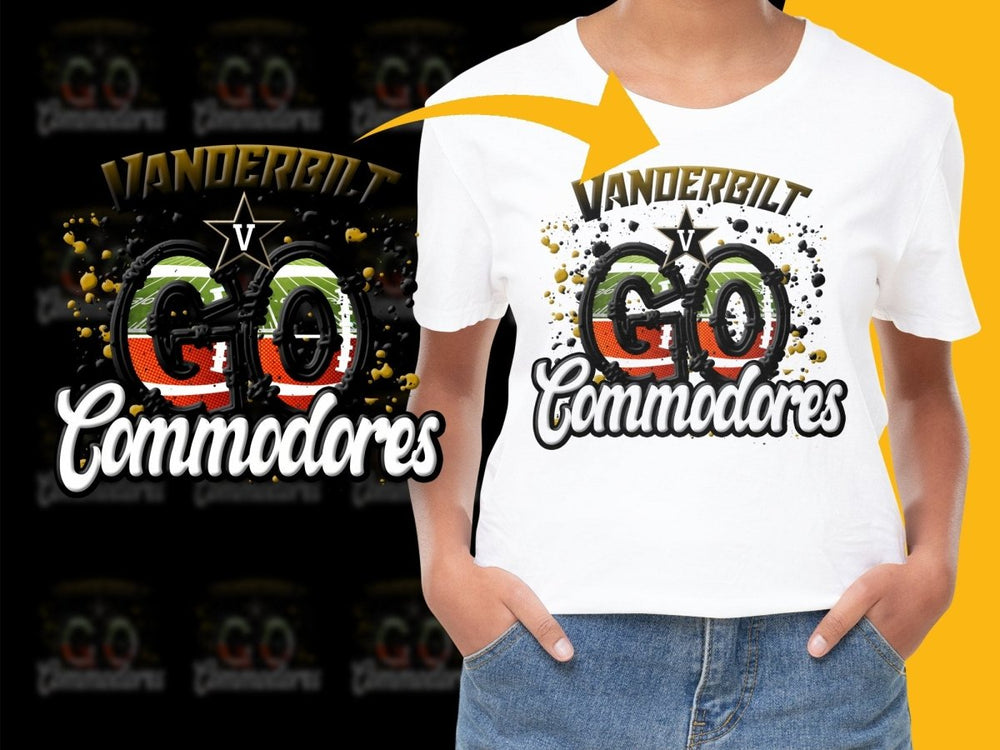 Vanderbilt Commodores NCAA College PNG File - Teepew