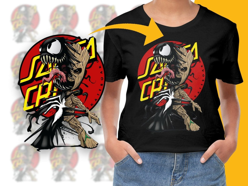 Venom Attack Character Design Cool Graphic PNG File - Teepew
