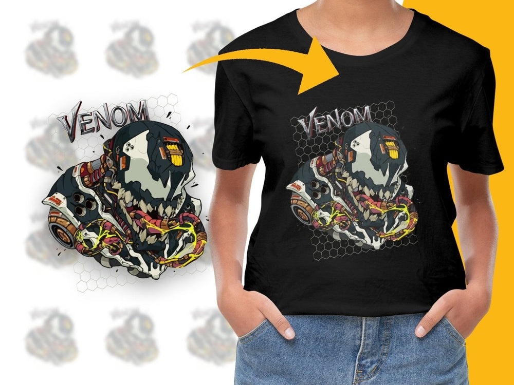 Venom Graphic Unique Design Casual Wear PNG File - Teepew