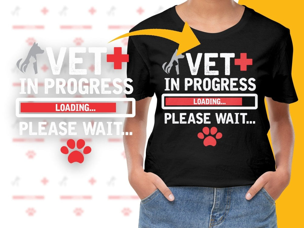 Vet in Progress Loading Please Wait Dog Paw PNG File - Teepew