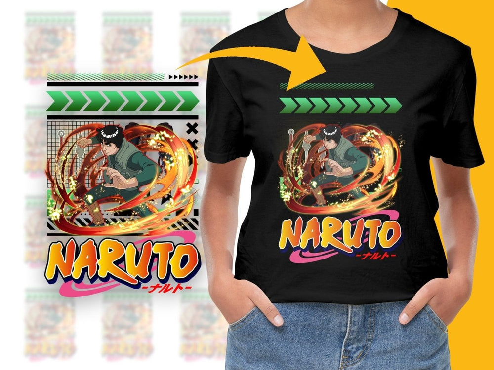 Vibrant Design Naruto PNG File with Anime Character - Teepew
