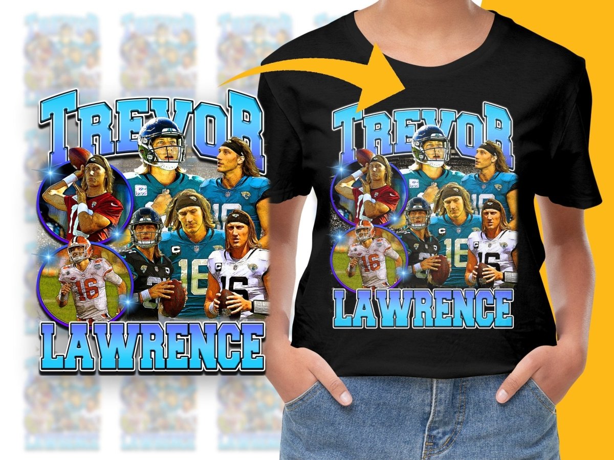 Vibrant Trevor Lawrence Bootleg PNG File - Teepew
