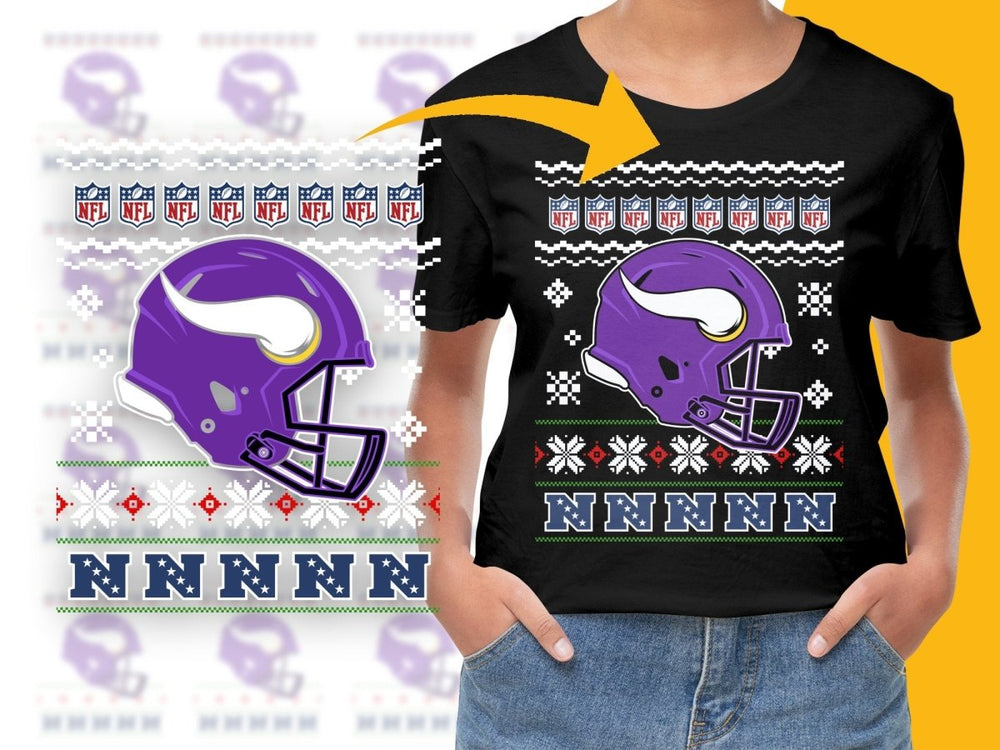 Viking Helmet Design Christmas Themed PNG File - Teepew
