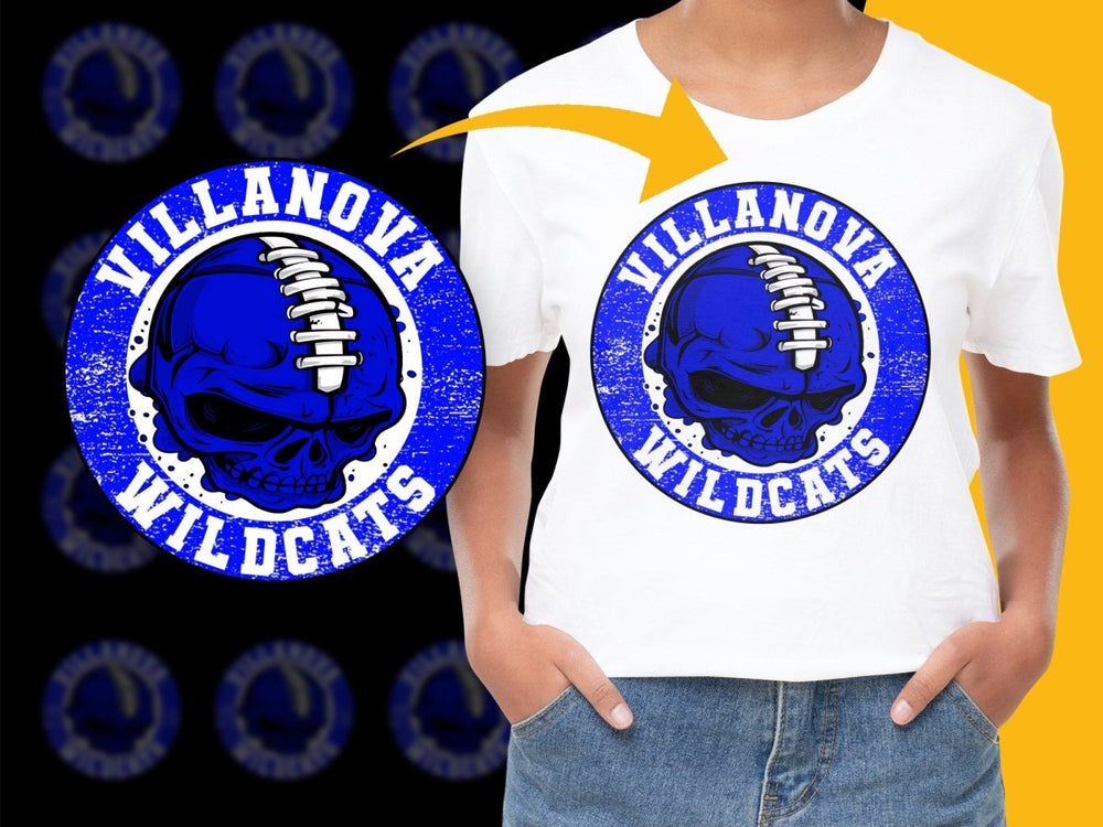 Villanova Wildcats NCAA College PNG File - Teepew