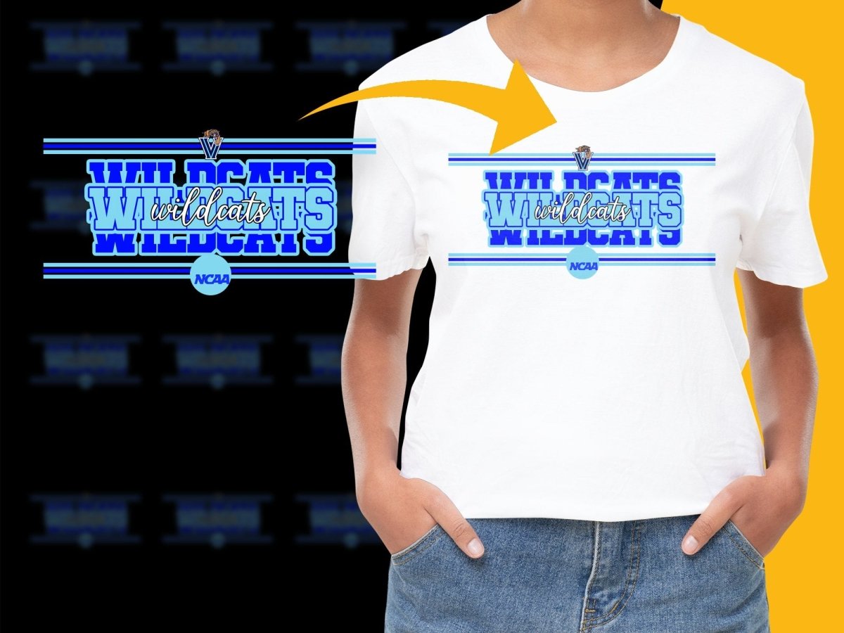 Villanova Wildcats NCAA College PNG File - Teepew
