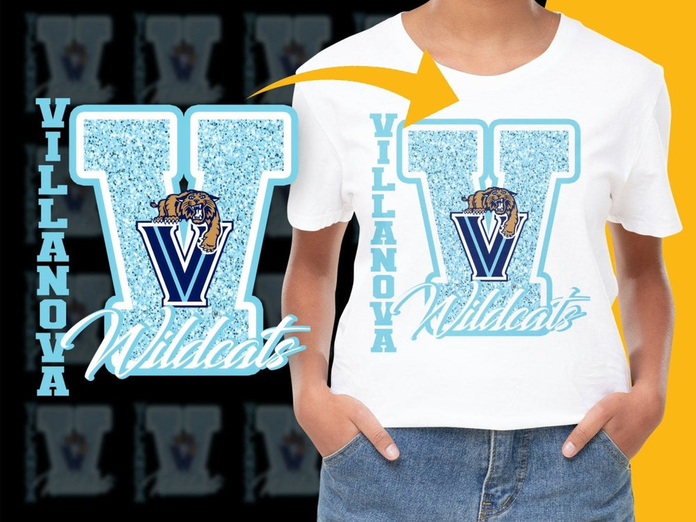 Villanova Wildcats NCAA College PNG File - Teepew