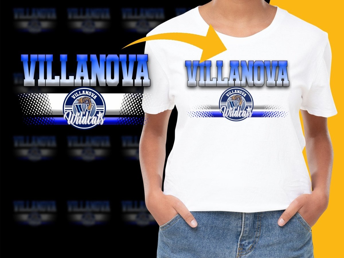 Villanova Wildcats NCAA College PNG File - Teepew
