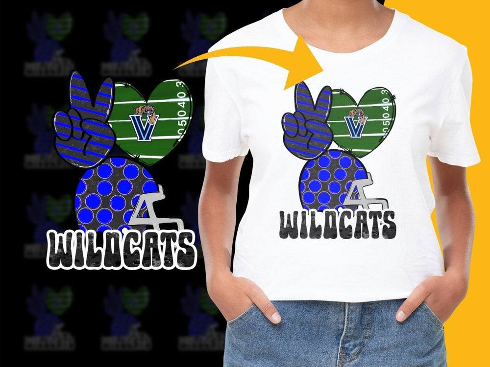 Villanova Wildcats NCAA College PNG File - Teepew