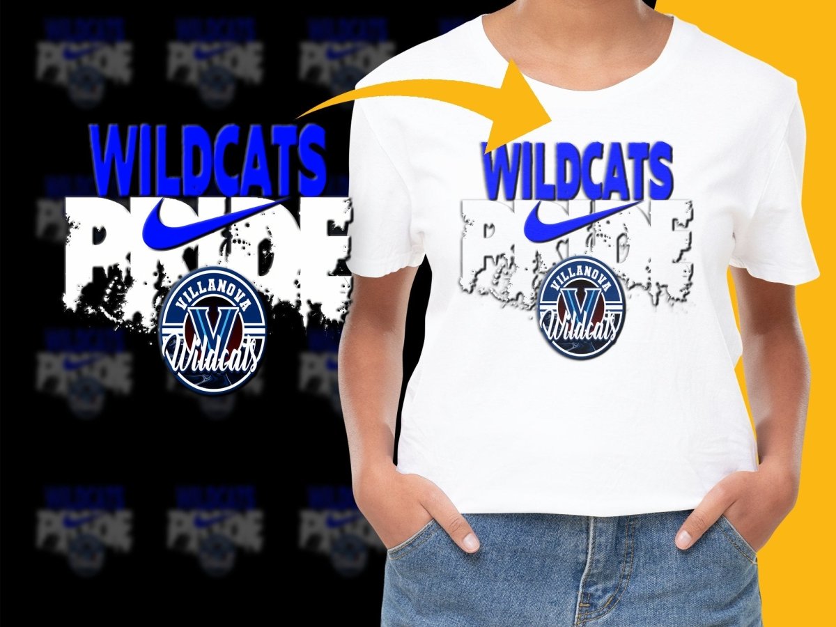 Villanova Wildcats NCAA College PNG File - Teepew