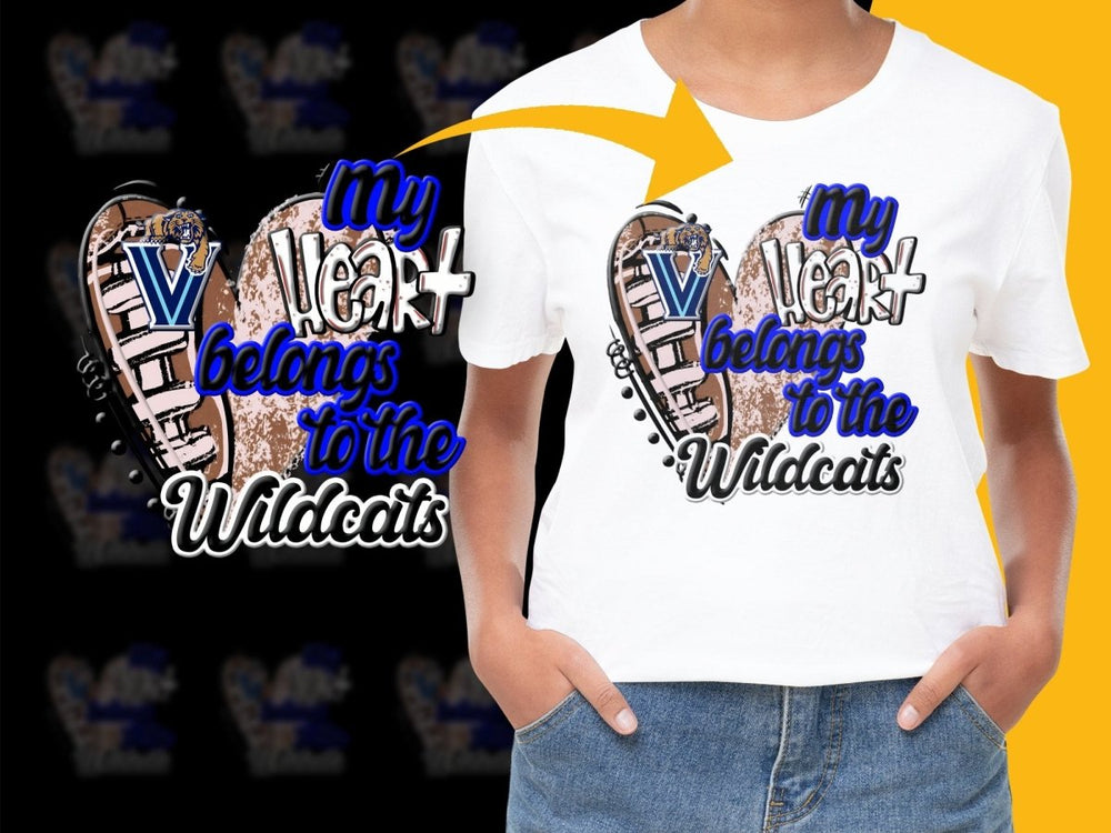 Villanova Wildcats NCAA College PNG File - Teepew