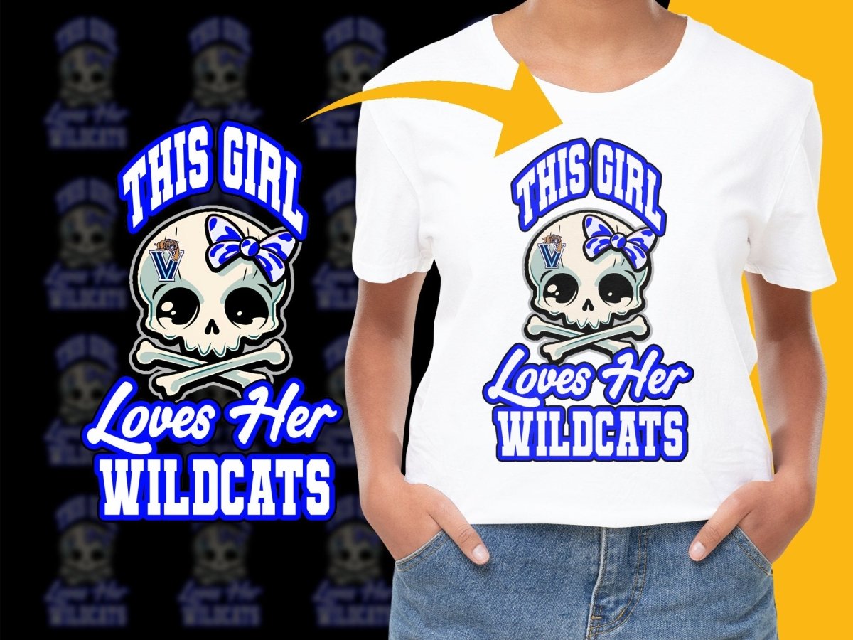 Villanova Wildcats NCAA College PNG File - Teepew