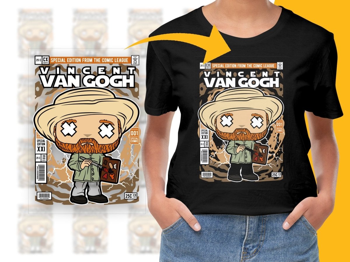 Vincent Van Gogh Popculture PNG File - Teepew