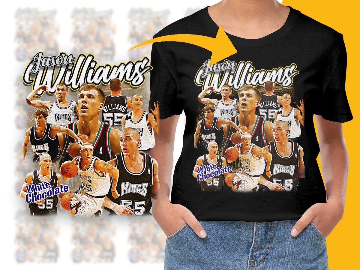 Vintage Jason Williams White Chocolate Bootleg PNG File - Teepew