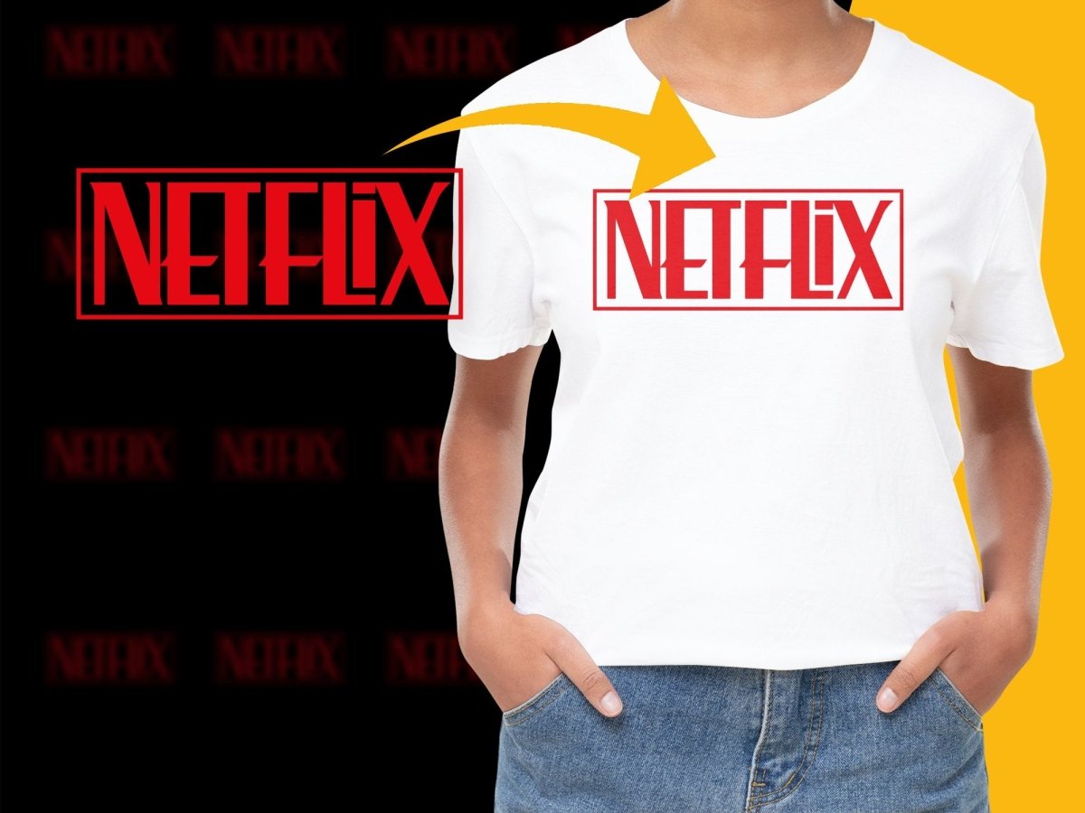 Vintage Netflix PNG File Retro Logo Design PNG File - Teepew