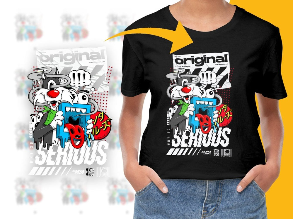 Vintage Santa Why So Serious PNG File - Teepew