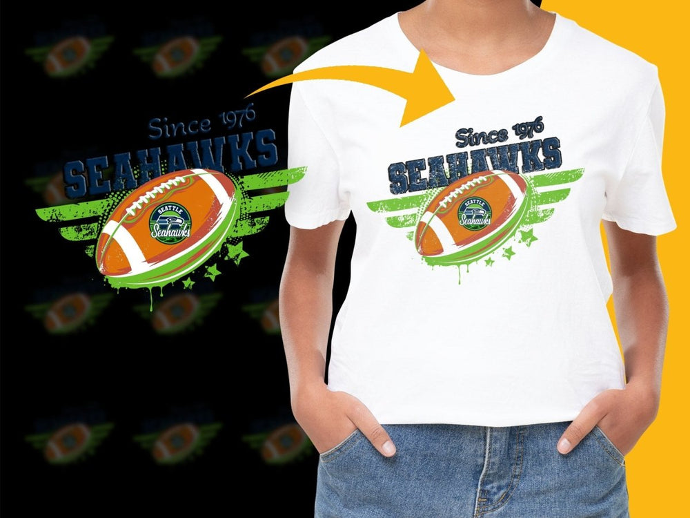 Vintage Seattle Seahawks Graphic PNG File - Teepew