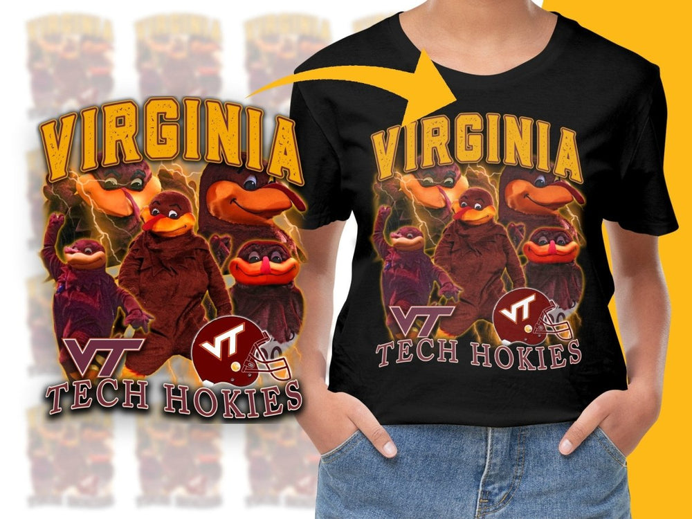Virginia Tech Hokies Mascot PNG File - Teepew
