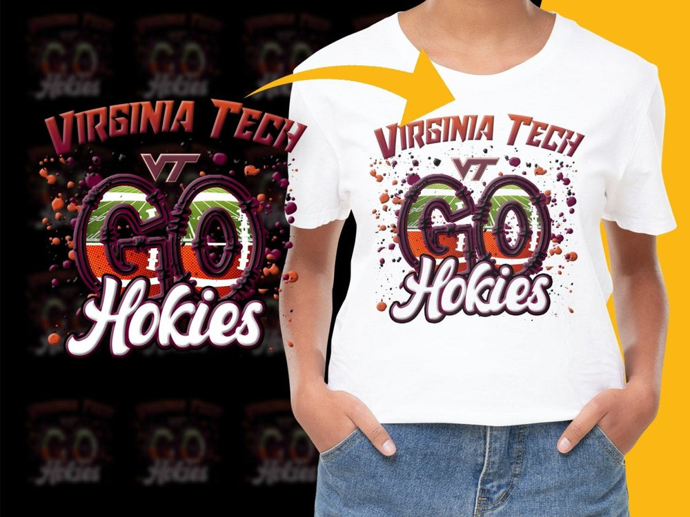 Virginia Tech Hokies NCAA College PNG File - Teepew