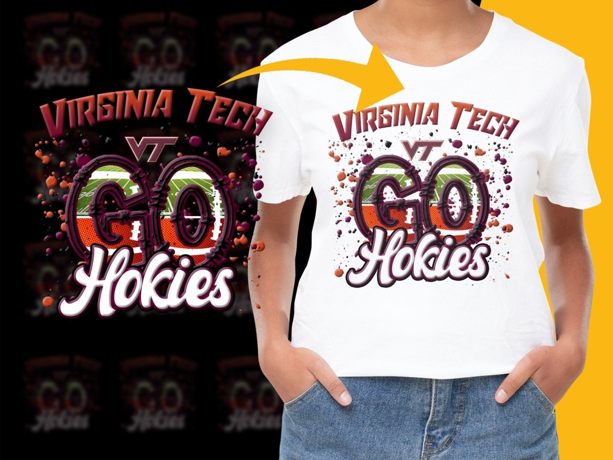 Virginia Tech Hokies NCAA College PNG File - Teepew
