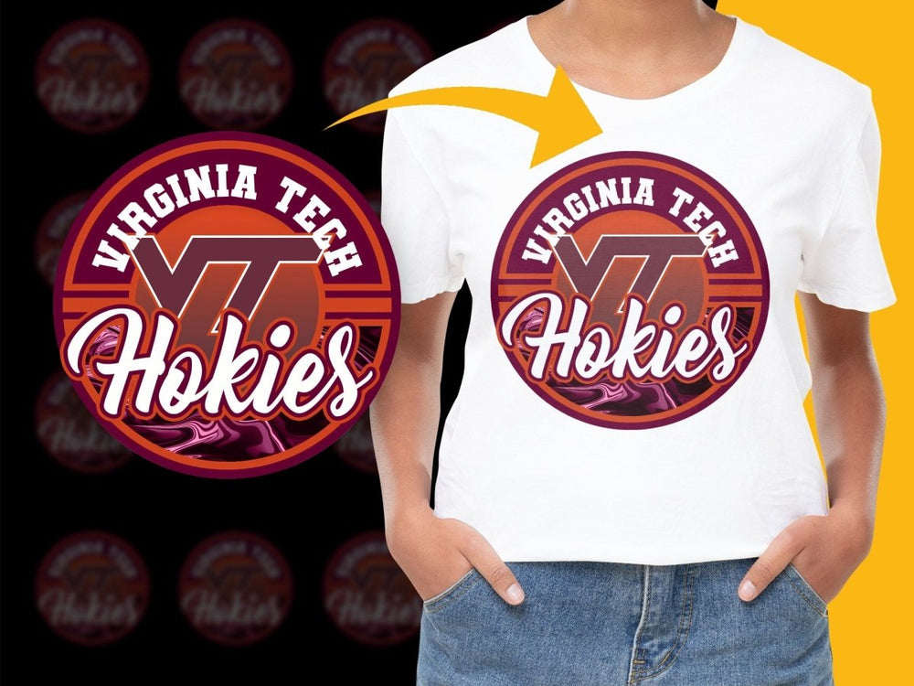 VIRGINIA TECH HOKIES NCAA College PNG File - Teepew