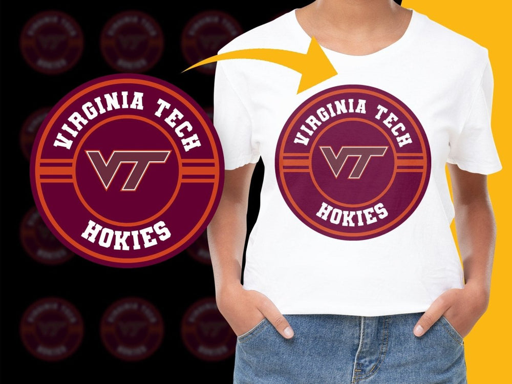 VIRGINIA TECH HOKIES NCAA College PNG File - Teepew