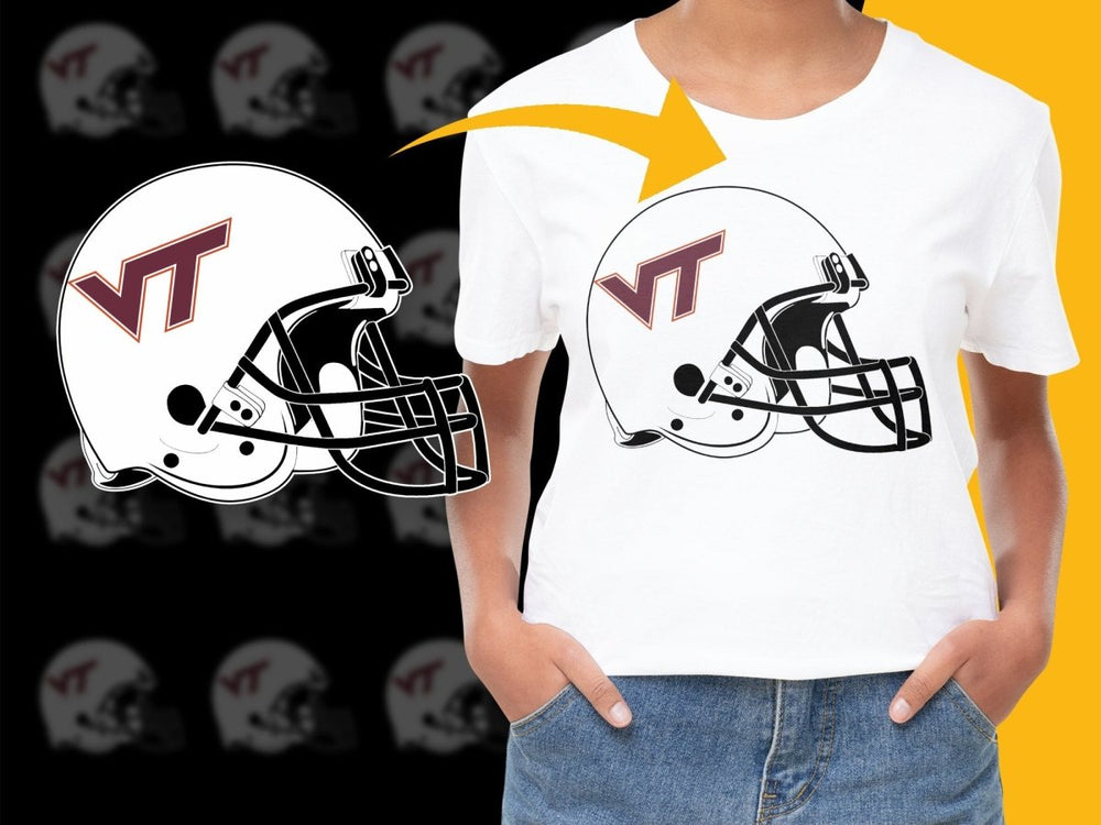 Virginia Tech NCAA College PNG File - Teepew
