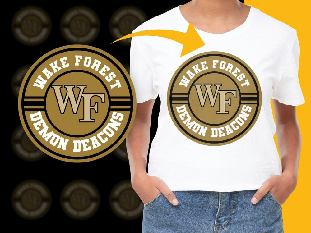 WAKE FOREST DEMON DEACONS NCAA College PNG File - Teepew
