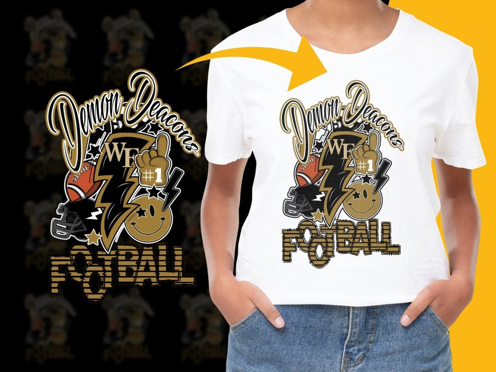 Wake Forest Demon Deacons NCAA College PNG File - Teepew