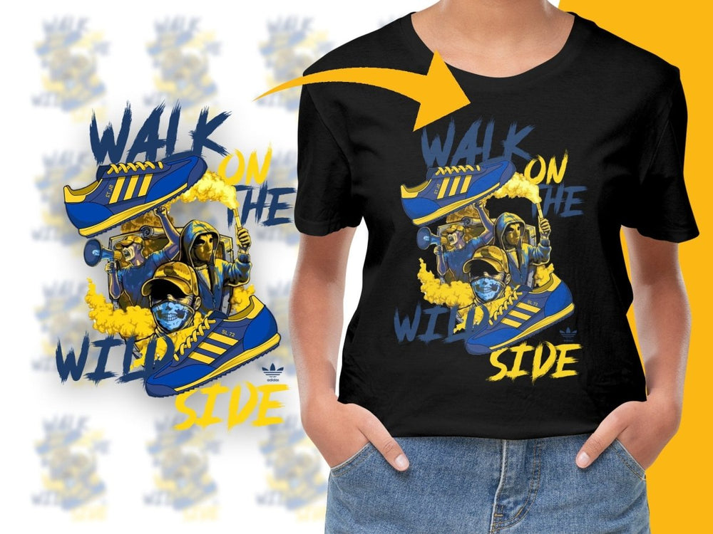 Walk on the Wild Side Sport Brand Graphic PNG File - Teepew