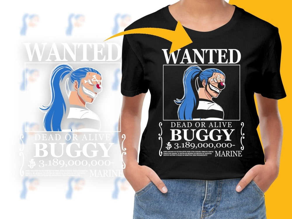 Wanted Dead or Alive Buggy Marine Bounty PNG File - Teepew