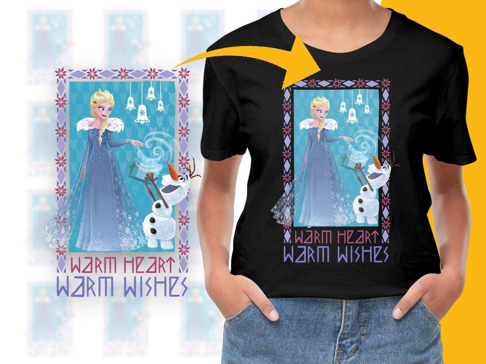 Warm Heart Warm Wishes Frozen Christmas PNG File - Teepew