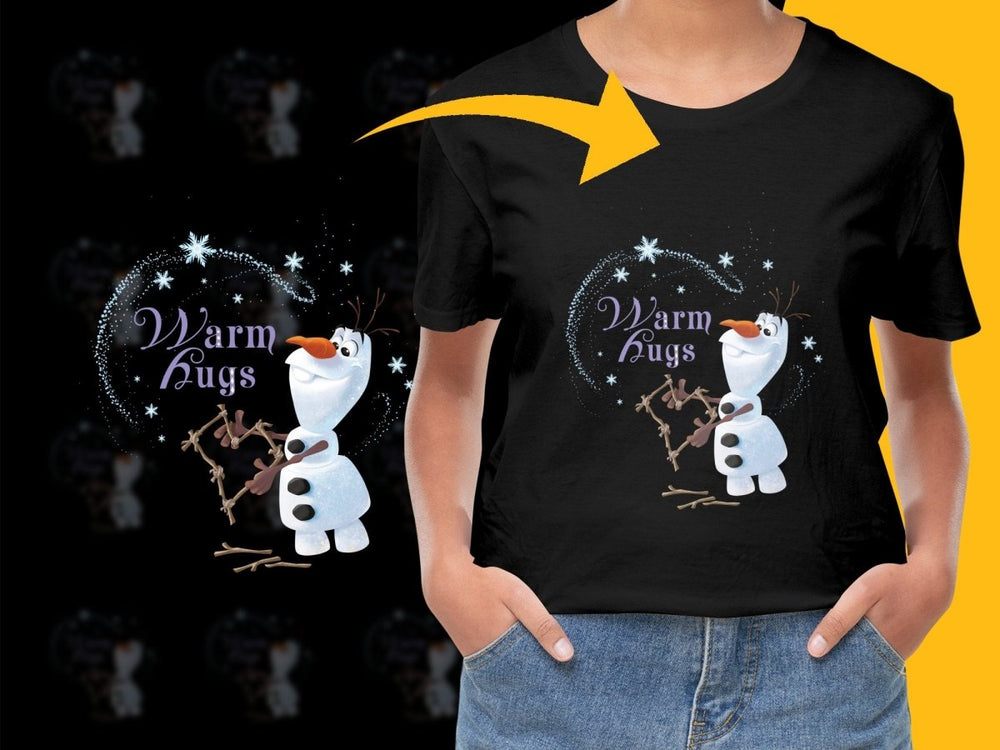 Warm Hugs Humor Cute Olaf with Holiday Cheer PNG File - Teepew