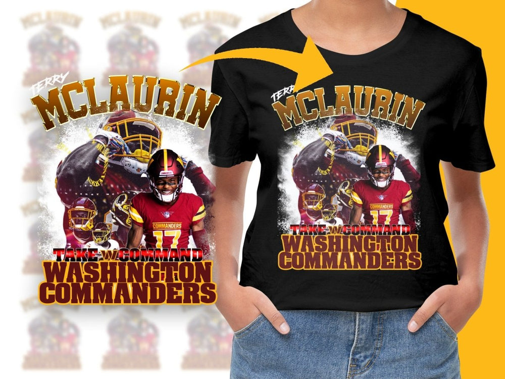 Washington Commanders McLaurin Take Command PNG File - Teepew