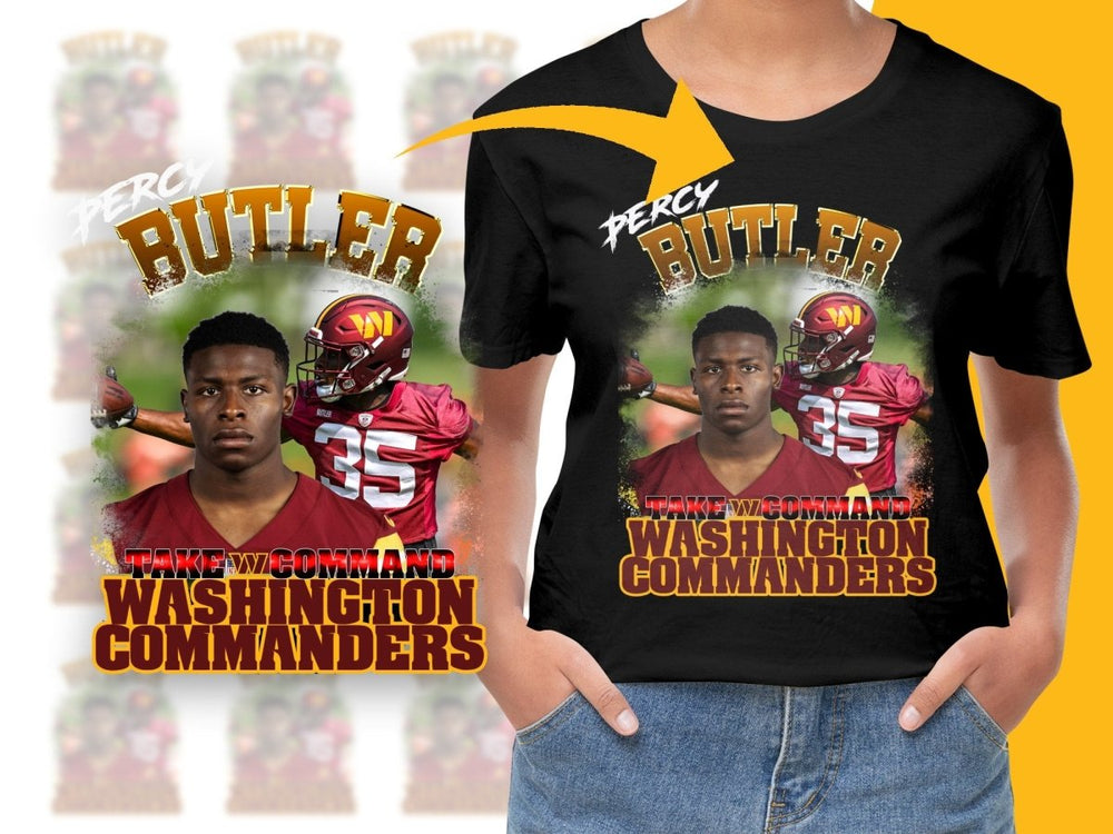 Washington Commanders Take Command Butler PNG File - Teepew