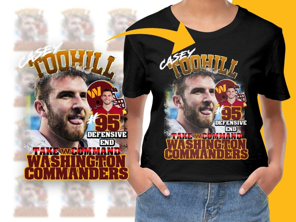 Washington Commanders Take Command Defensive End PNG File - Teepew