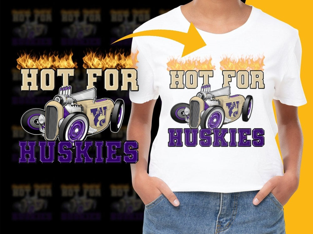 Washington Huskies NCAA College PNG File - Teepew