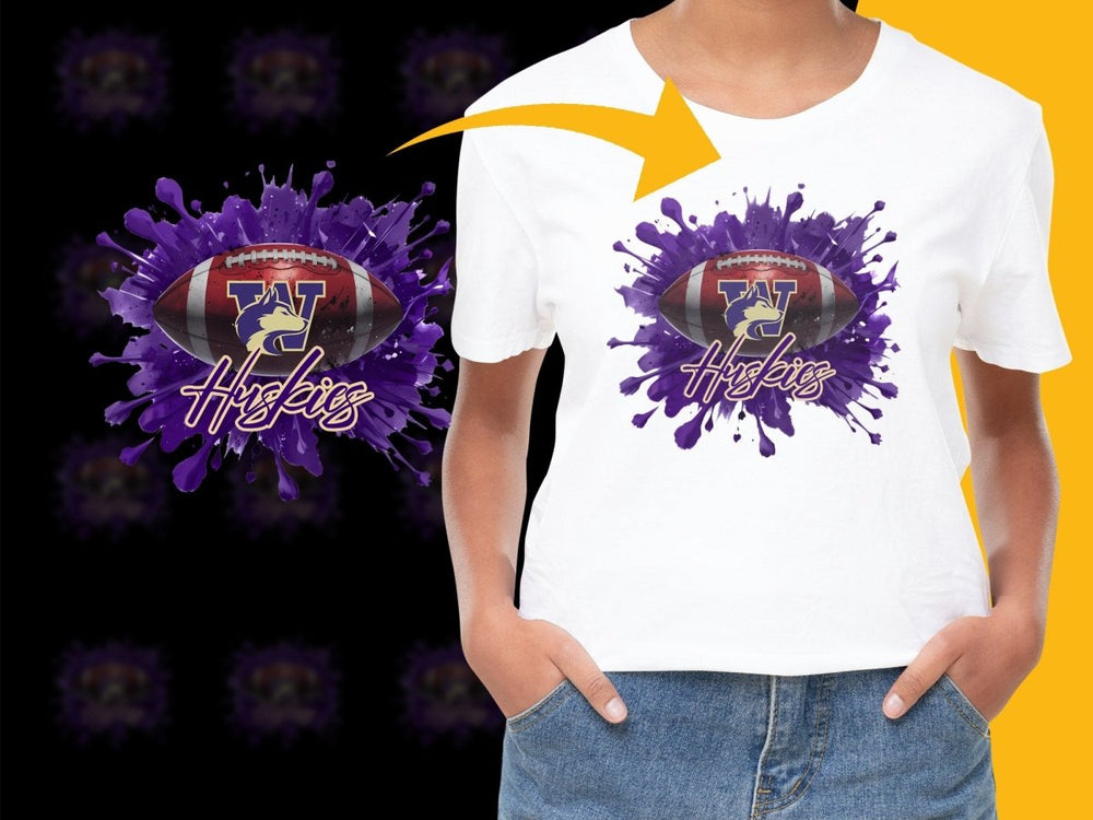 Washington Huskies NCAA College PNG File - Teepew