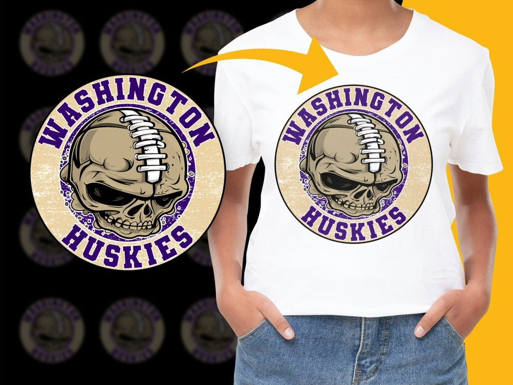 Washington Huskies NCAA College PNG File - Teepew